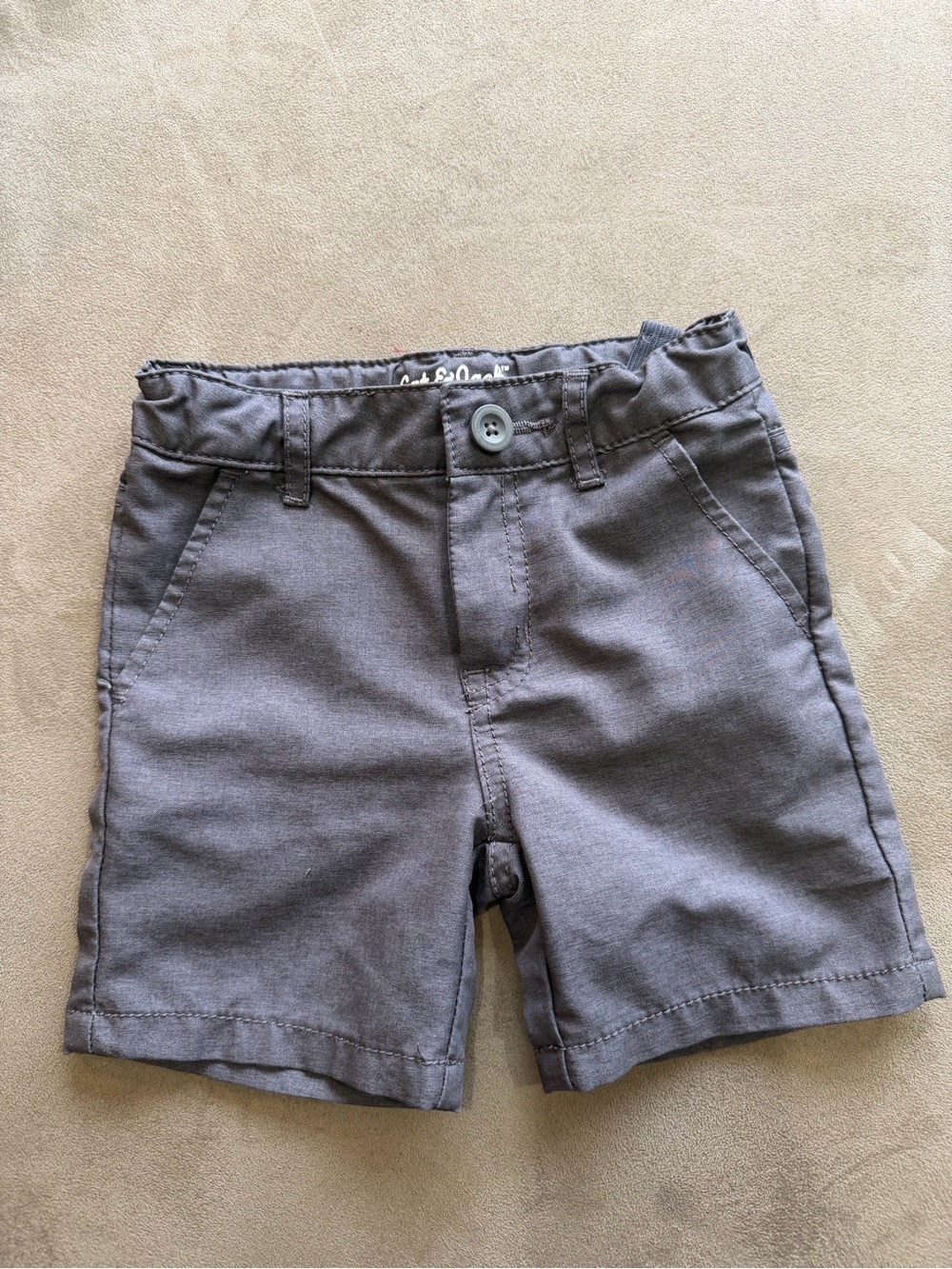 Cat & Jack Gray Kids Chino Shorts